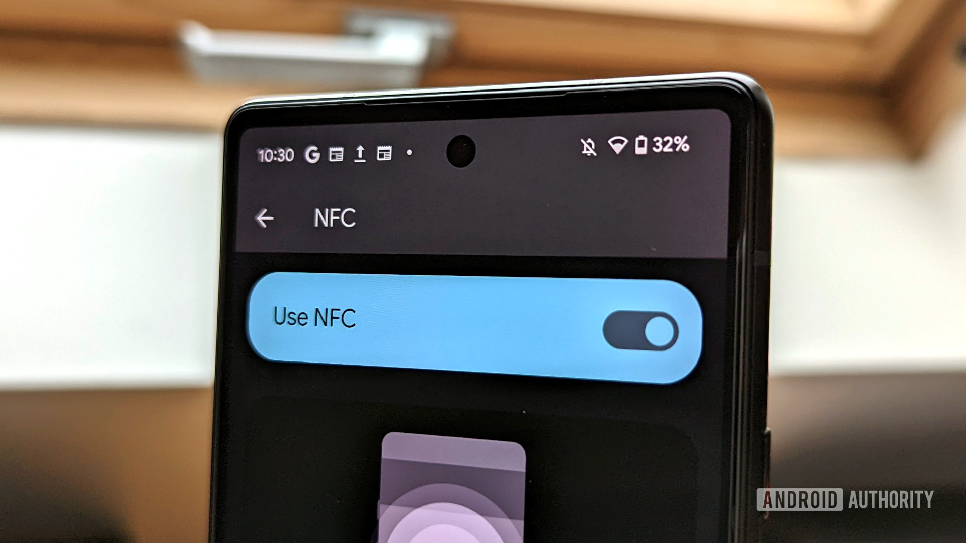 Android 12 NFC toggle