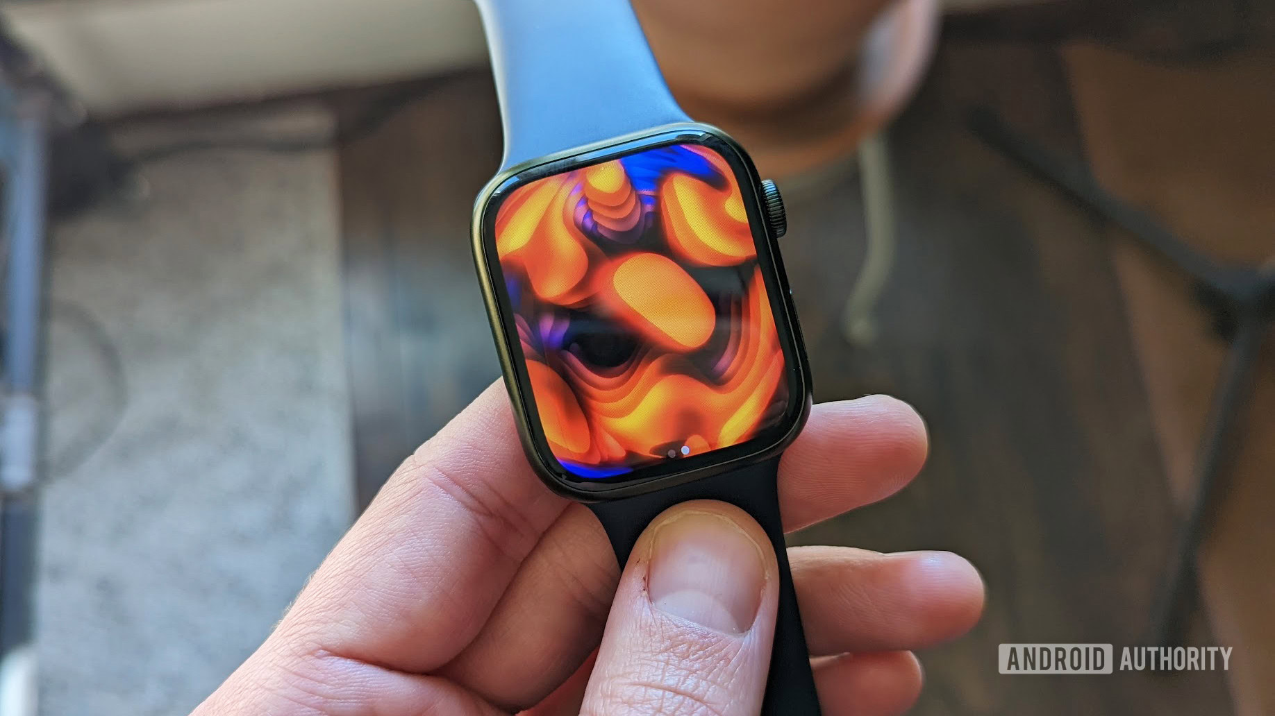 El Apple Watch Series 7 mostrando la función Reflect de la aplicación Mindfulness