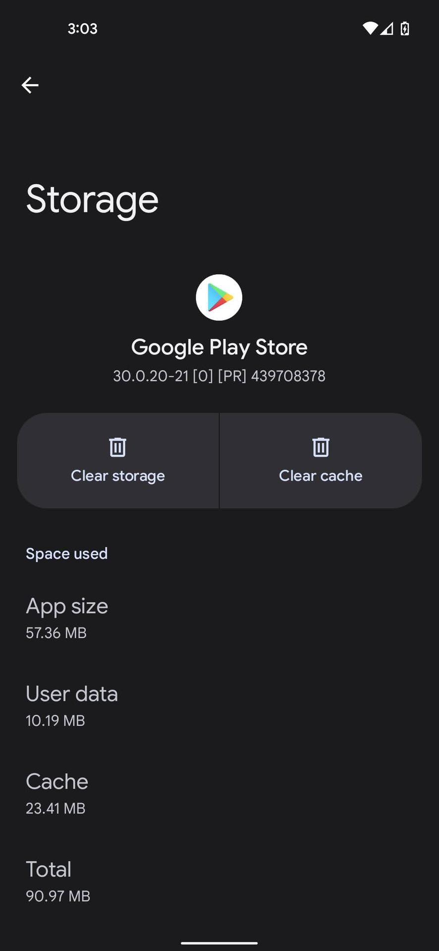 Clear cache and storage 4