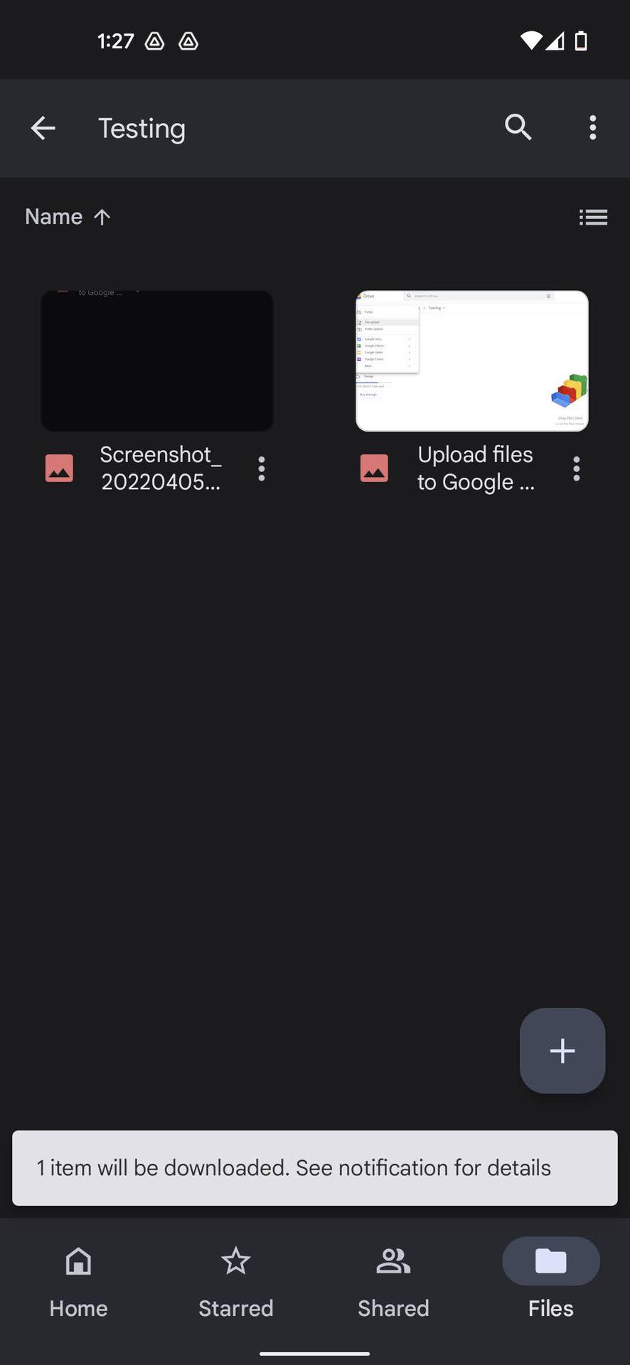 Download files from Google Drive on Android 3