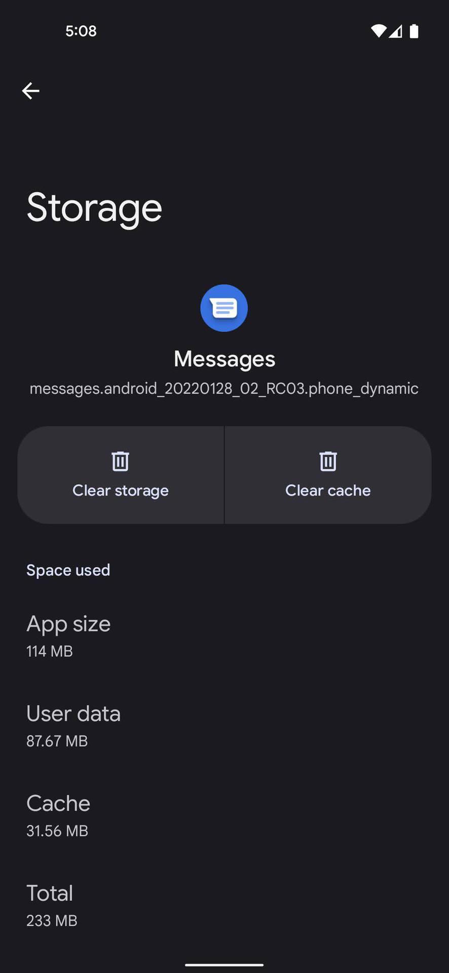 How to clear cache and data on Android apps 4 - What to do when messaging app not working