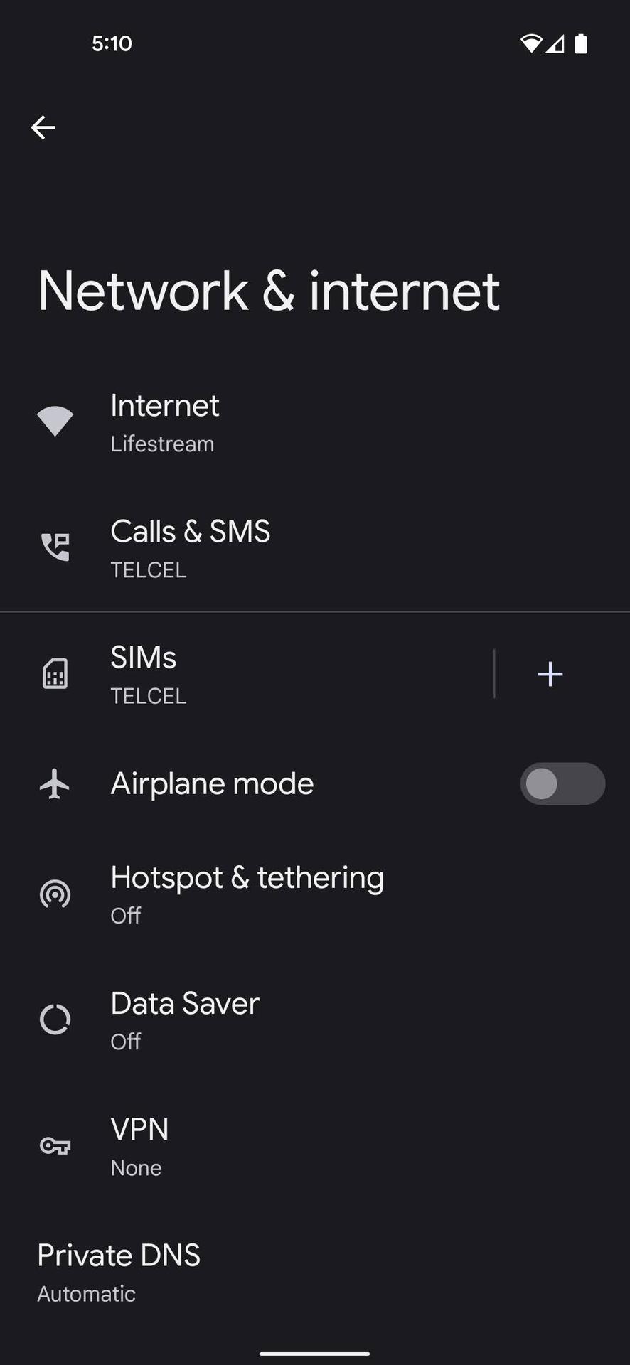 How to turn on Airplane mode on Android 2