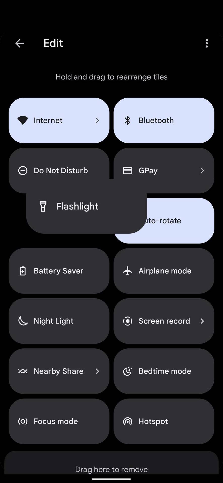 How to turn on flashlight on Android 3