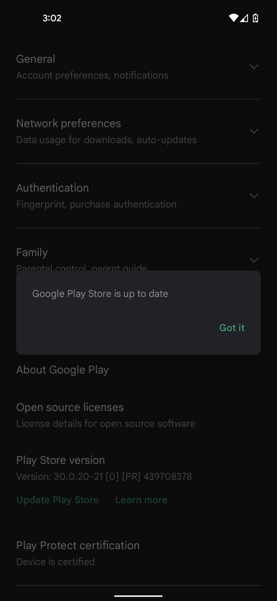 How to update Google Play Store 4