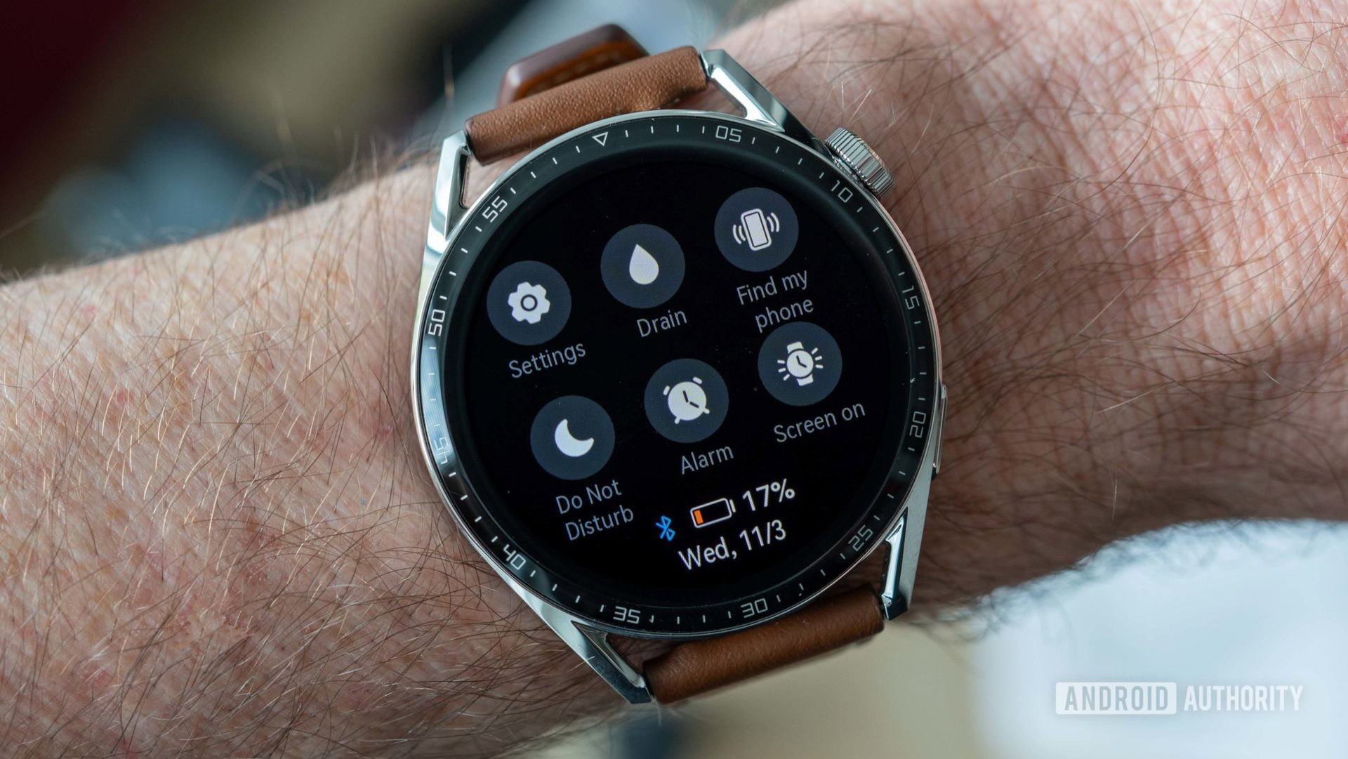 HUAWEI Watch GT 3 quick settings