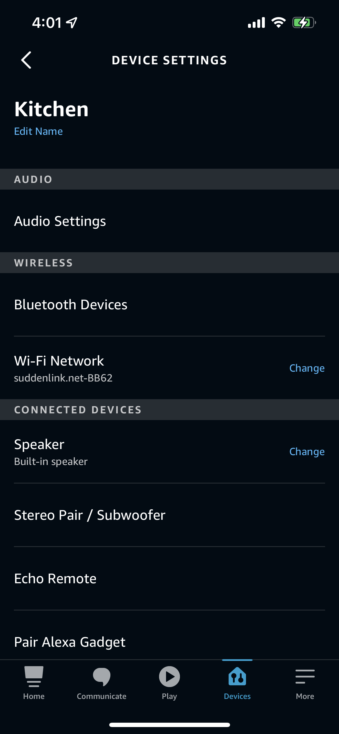 Connect Echo Dot to Wifi