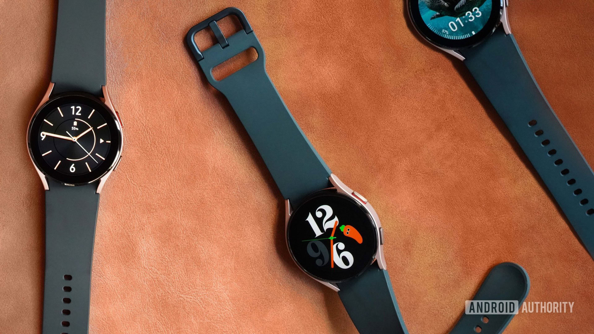 Samsung Galaxy Watch faces: \