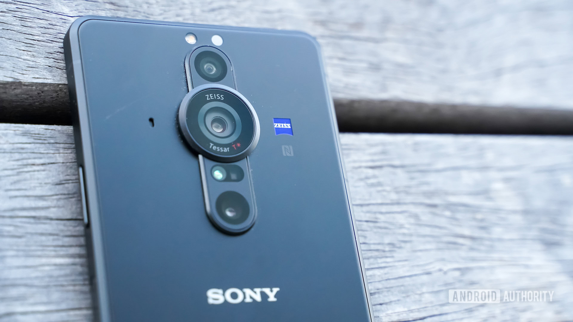 Sony Xperia Pro I rear camera profile from the left