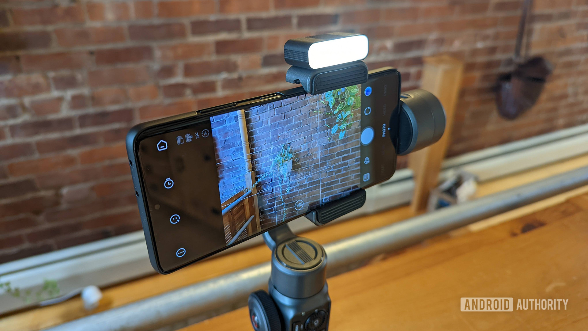 Zhiyun Smooth 5 Review Fill Light Turned On