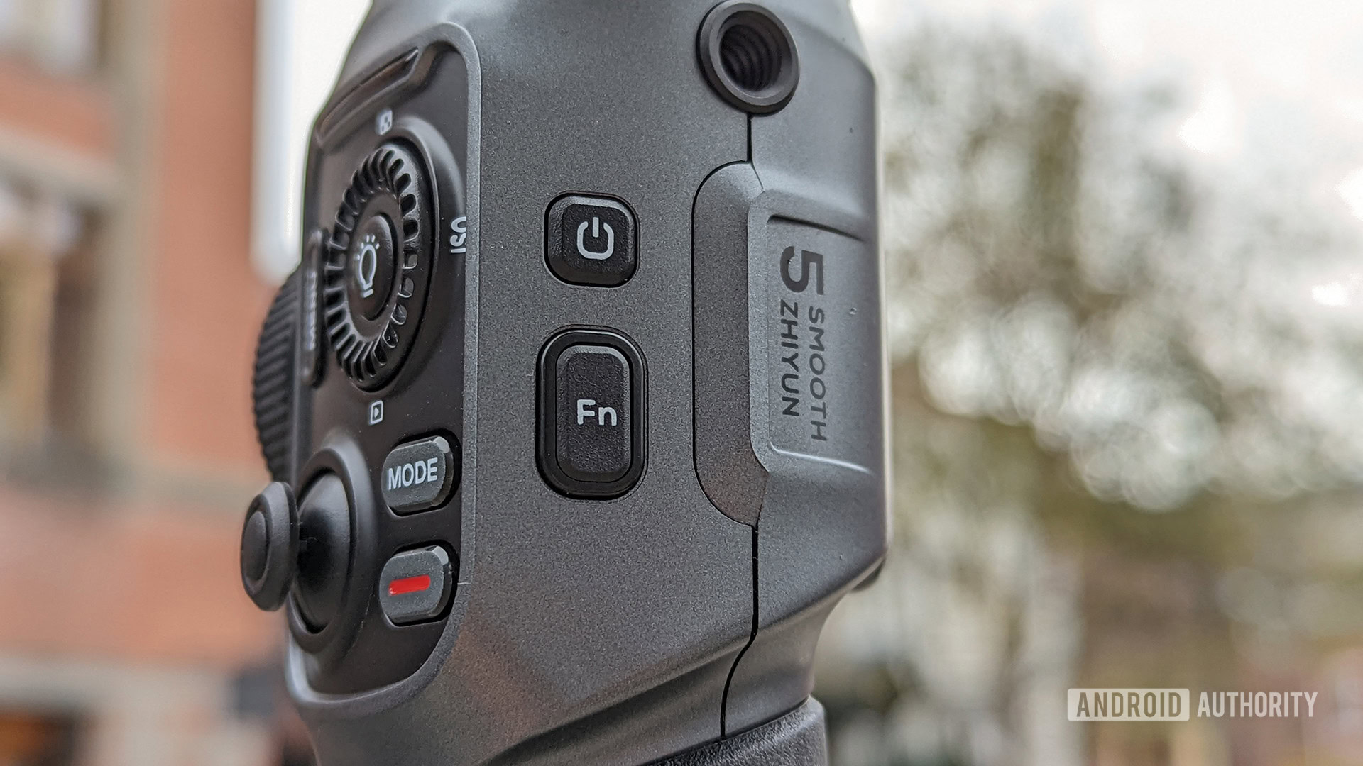 Zhiyun Smooth 5 Review Side Buttons