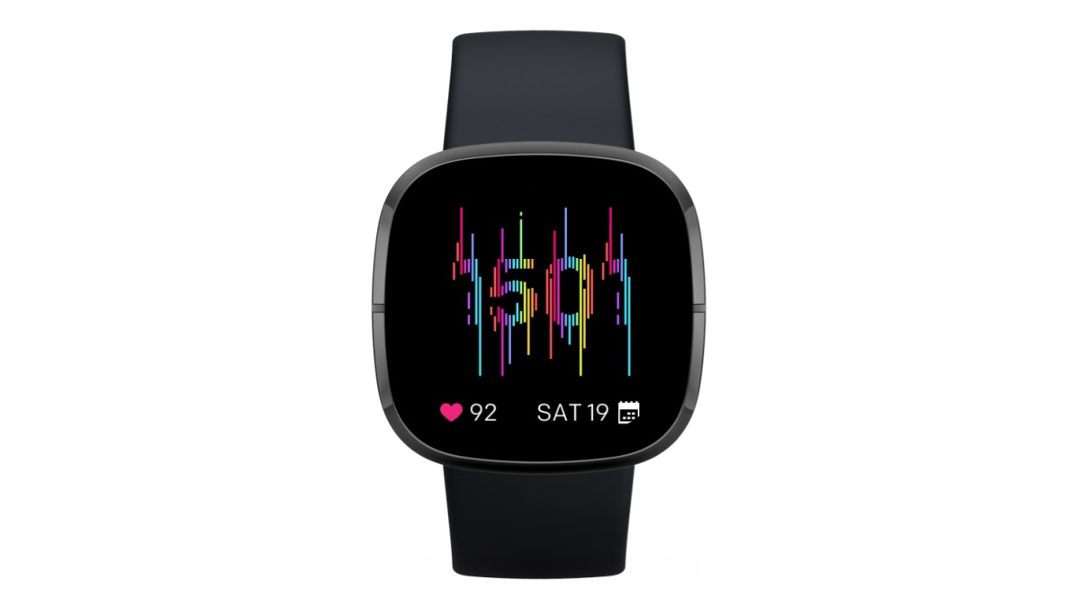 glitch fitbit clock face 1