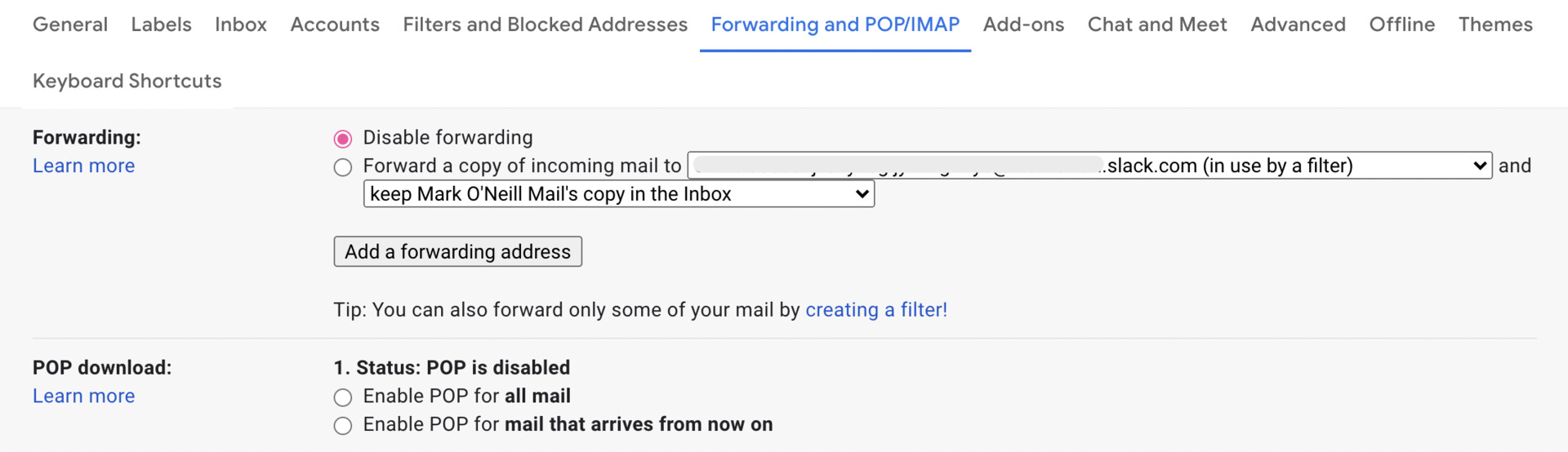 gmail not receiving emails