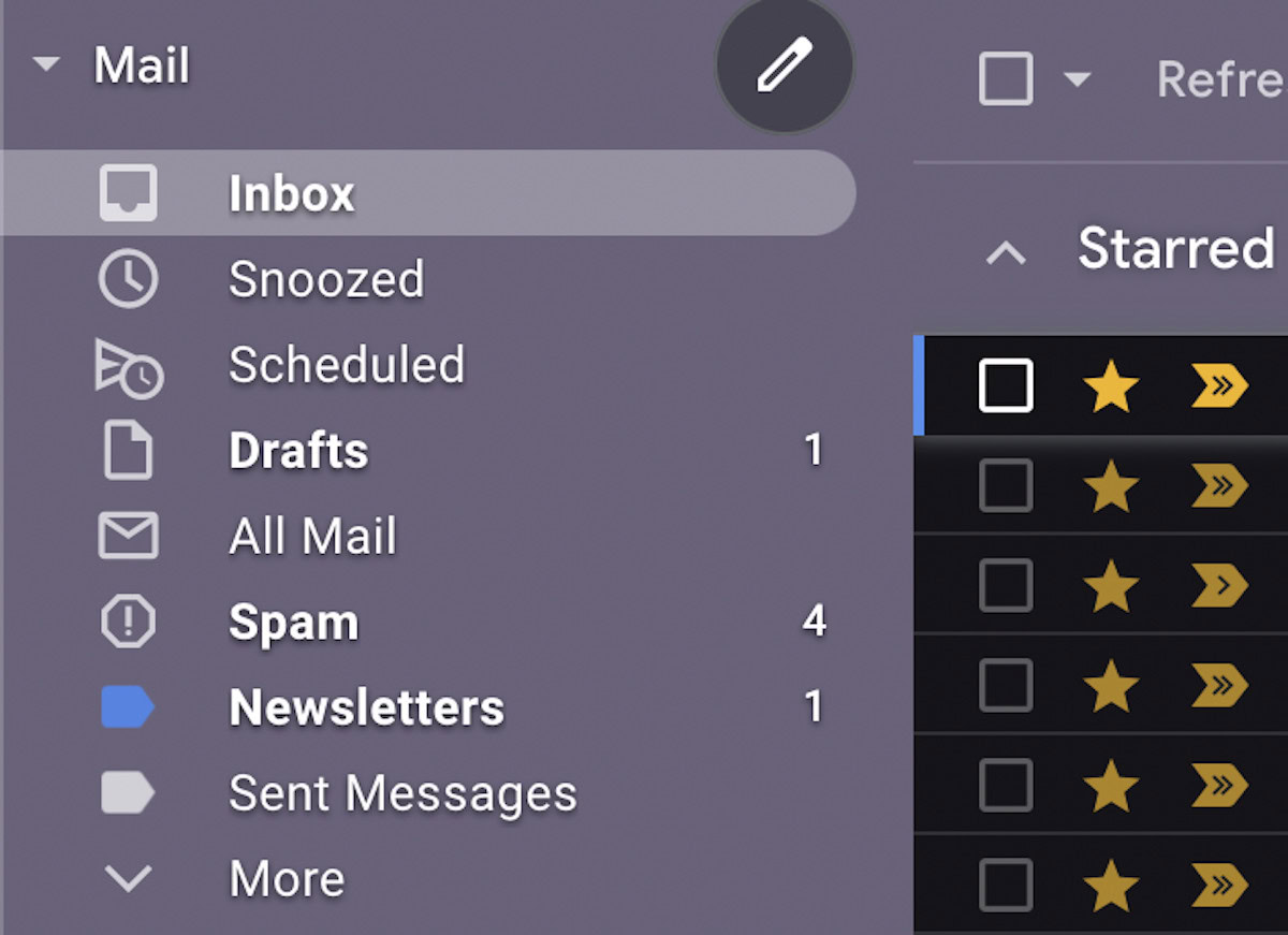 gmail spam folder desktop