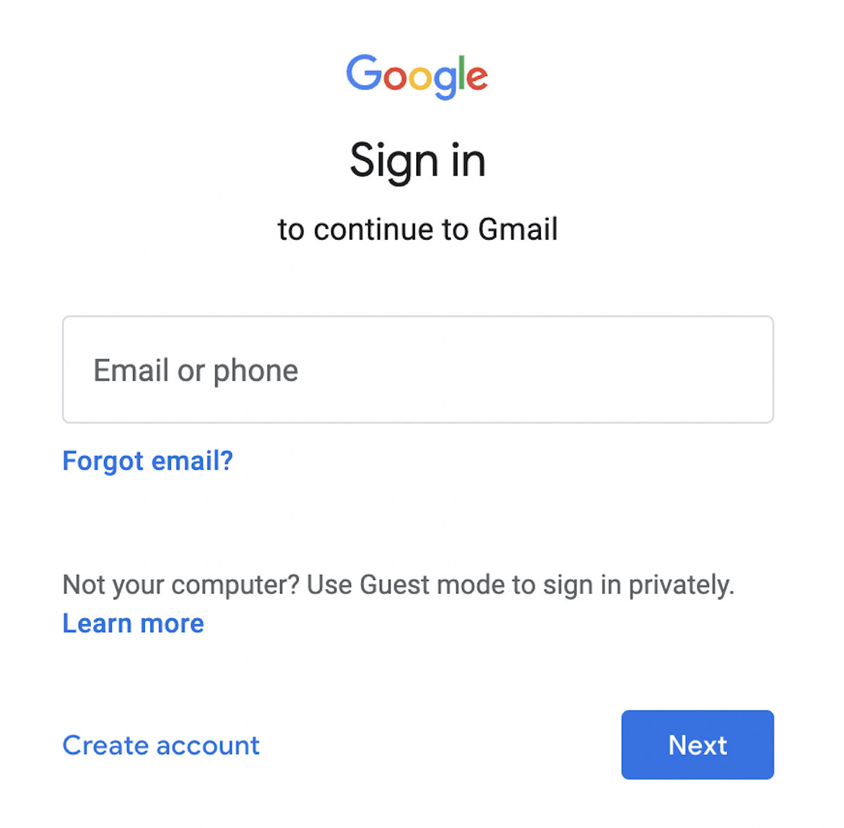 google signin