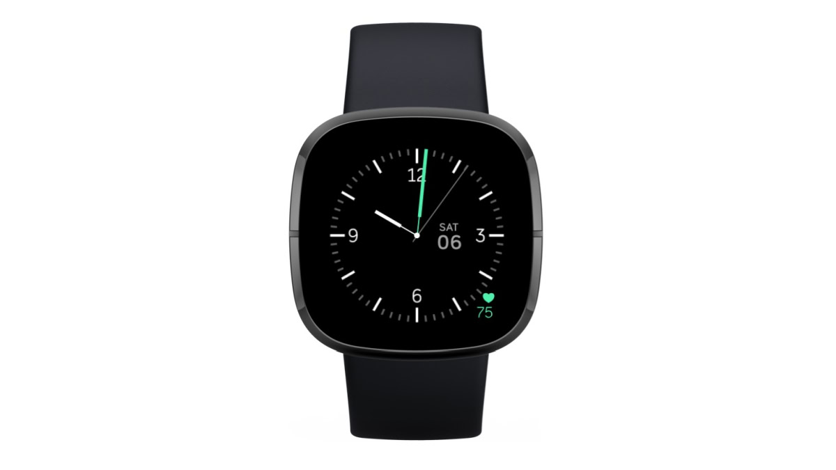 modern analog fitbit clock face 1