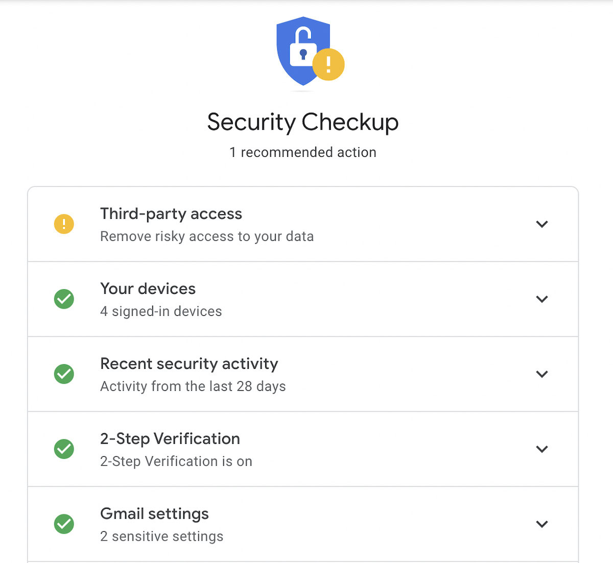 how to check gmail login history
