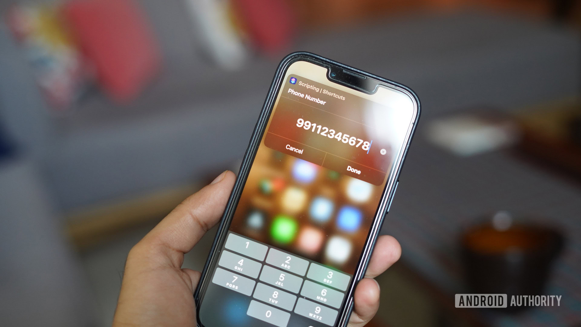 send whatsapp message without saving contact siri shortcut running