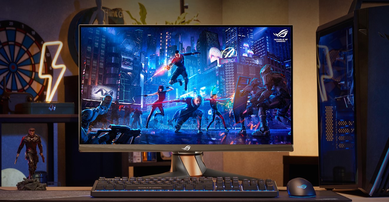 Asus ROG Swift 24.5 inch Gaming Monitor Promo Image