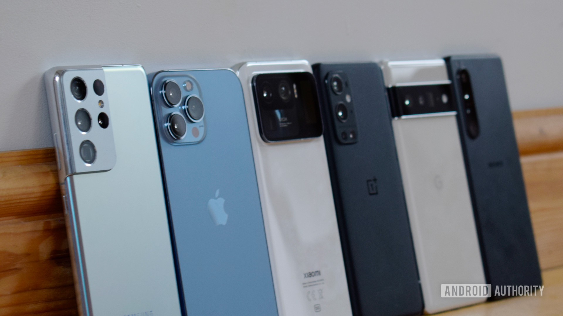 Best Smartphone Cameras 2021 lined up - Apple iPhone 13 Pro Max, Google Pixel 6 Pro, OnePlus 9 Pro, Samsung Galaxy S21 Ultra, Sony Xperia 1 III, Xiaomi Mi 11 Ultra