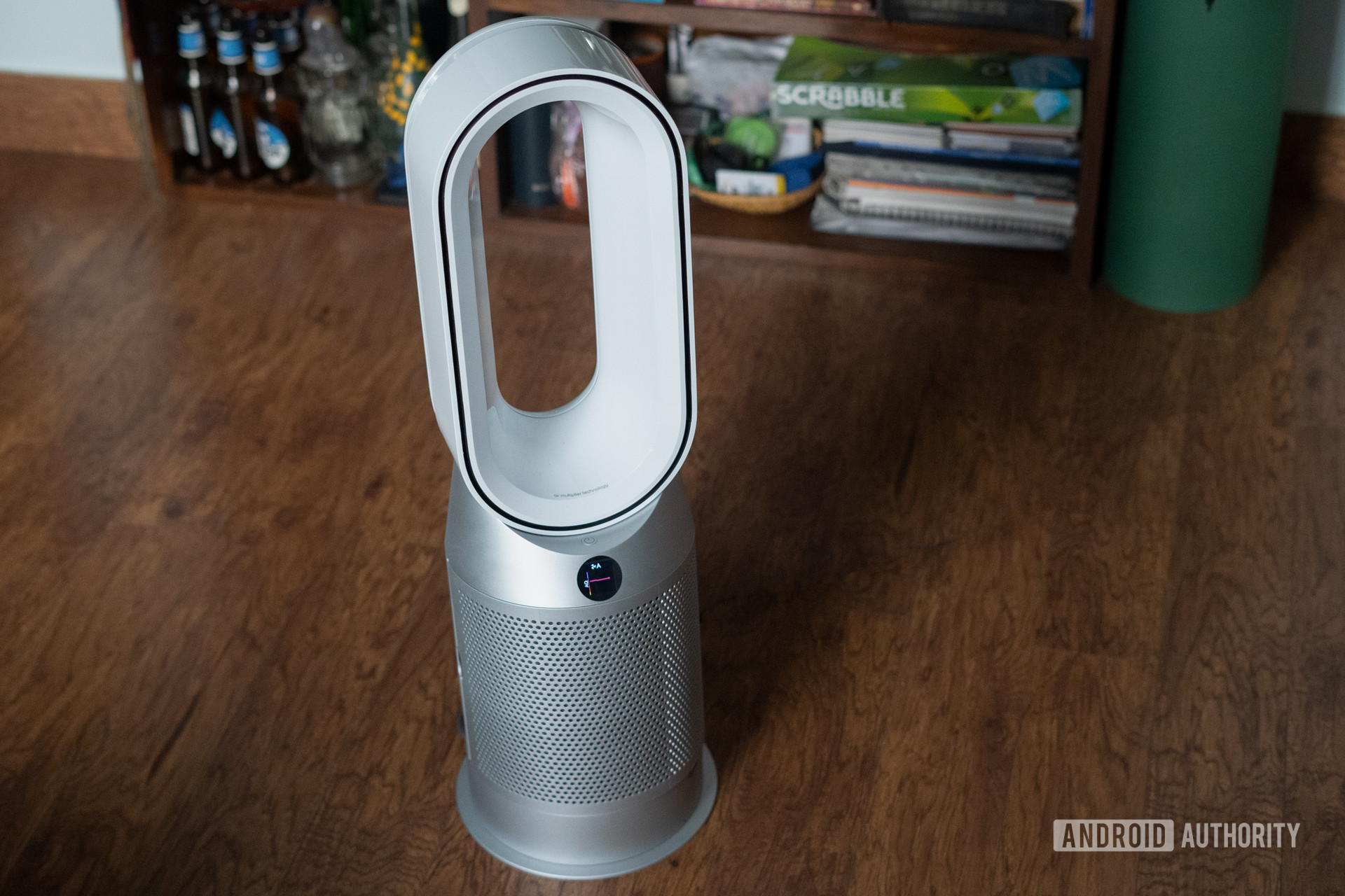 Dyson Pure Hot and Cool HP07 review showing front of the air purifier