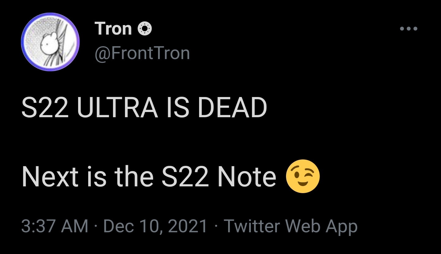 FrontTron S22 Note