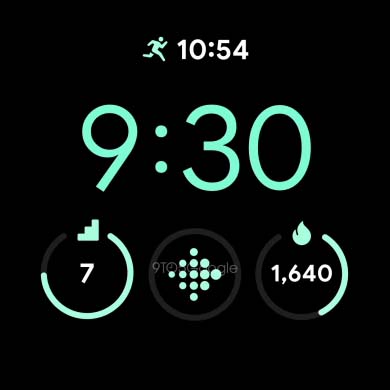 Google Pixel Watch face 2