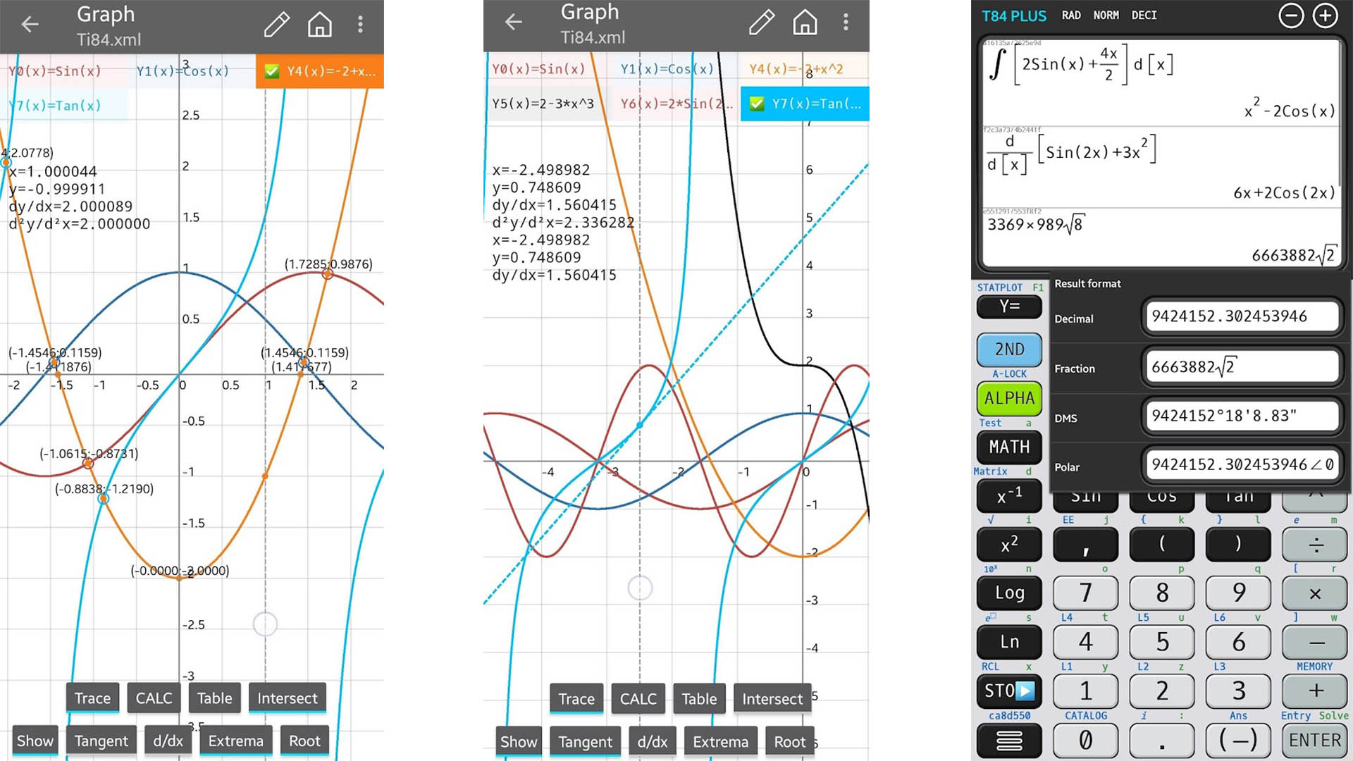 Graphing Calculator Plus 84 83