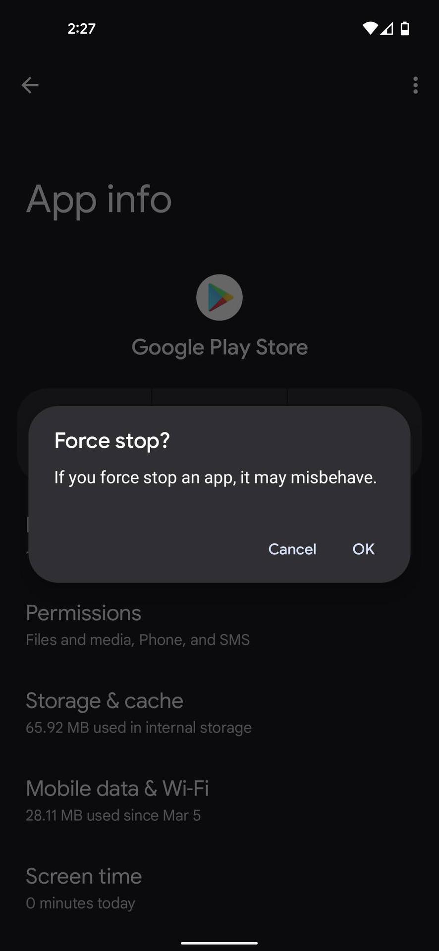 How to force close an app 5