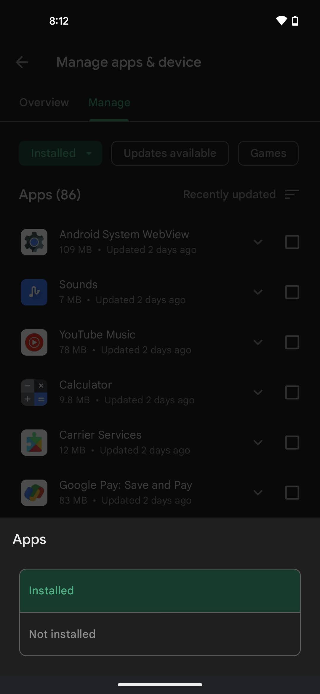 How to install old apps from the Play Store 4