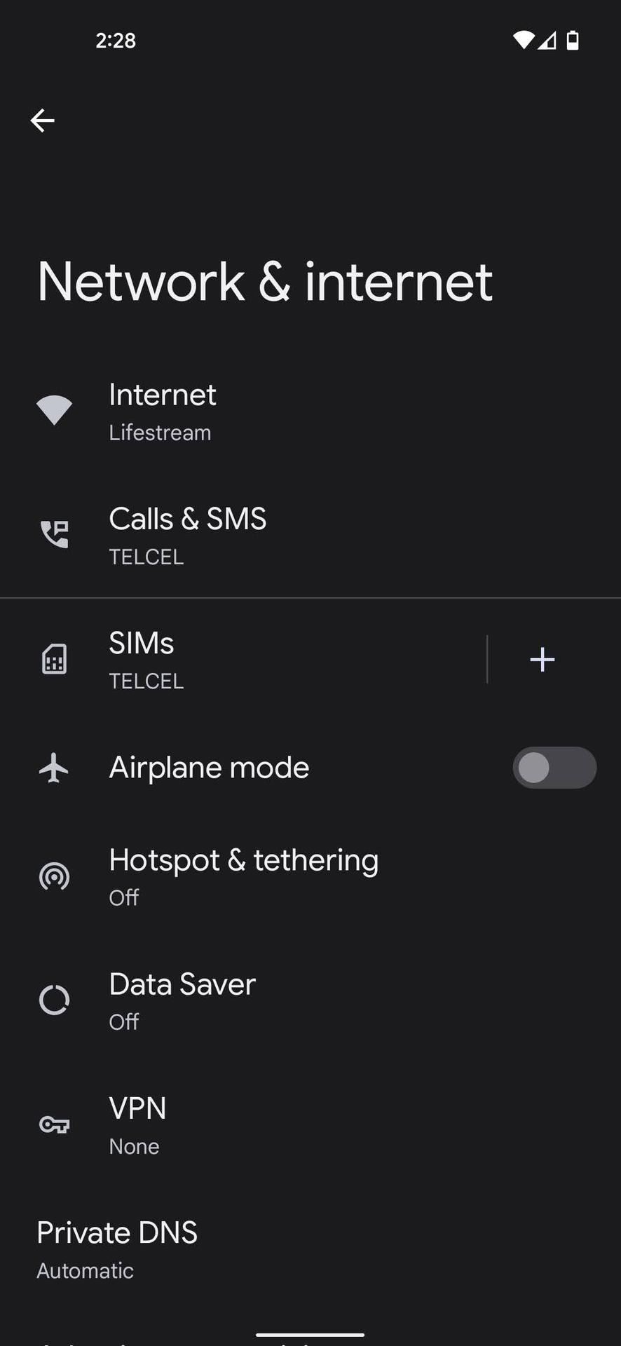 How to turn on Airplane mode 2