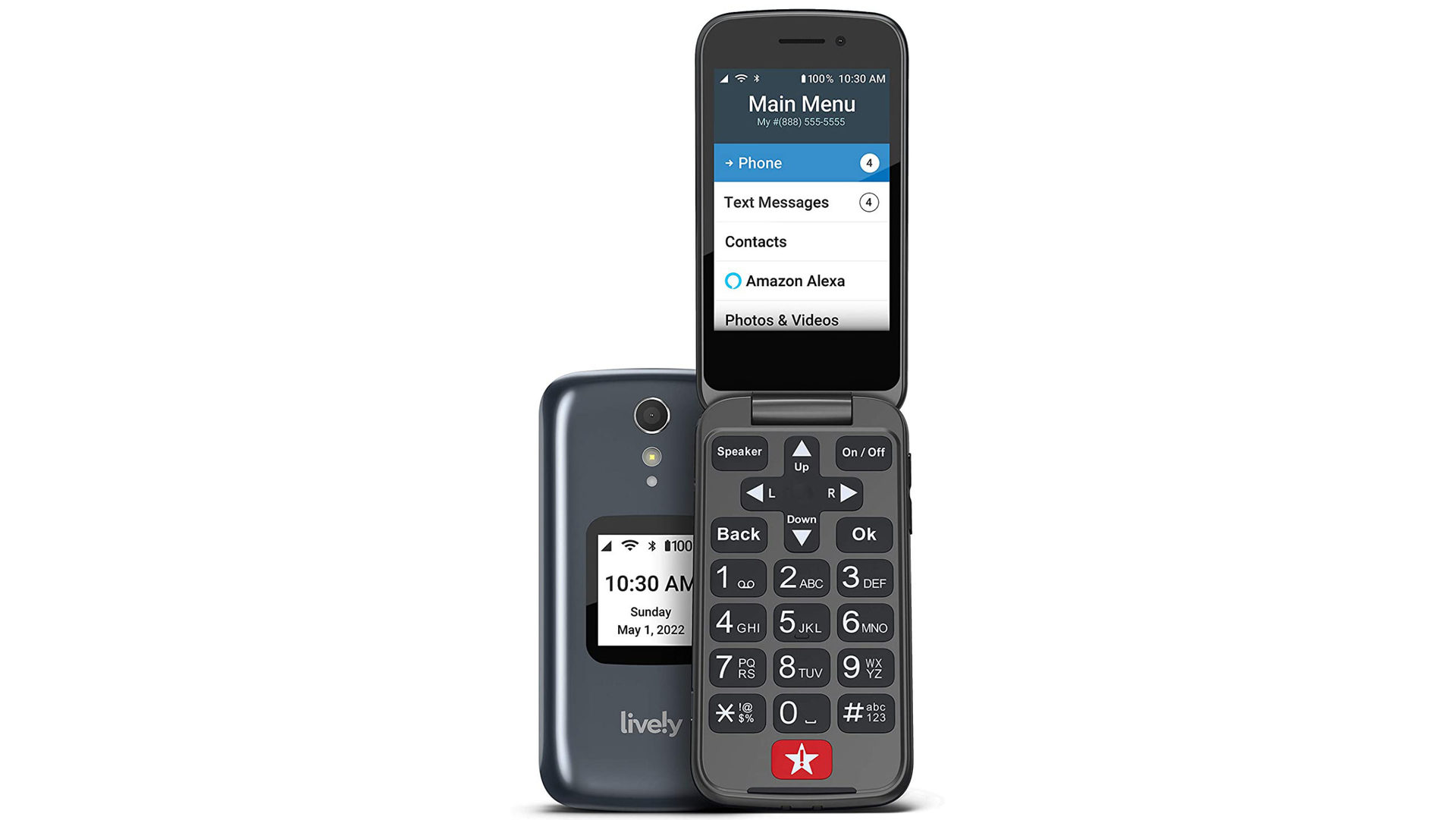 Jitterbug Flip 2 - The best phones for seniors