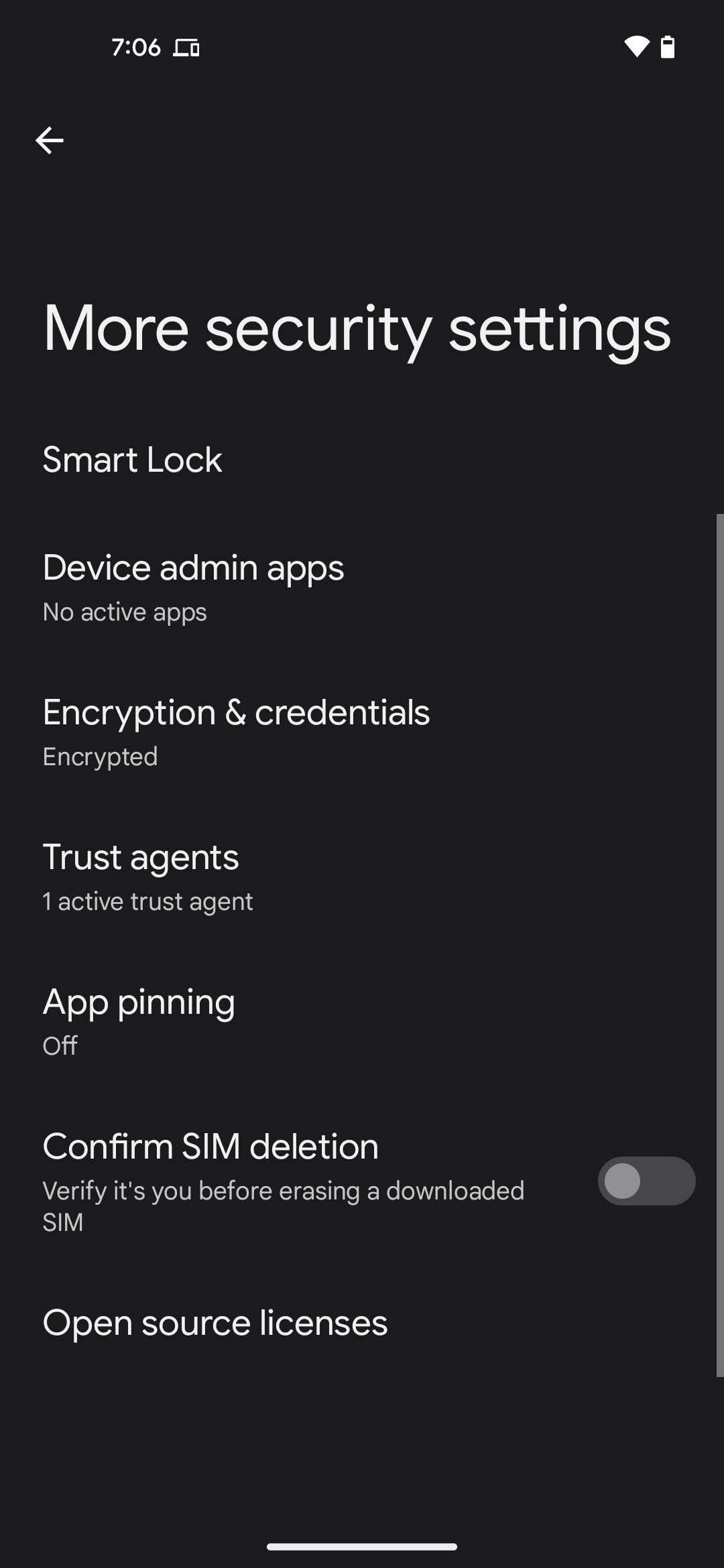 Set up Google Smart Lock on Android 3