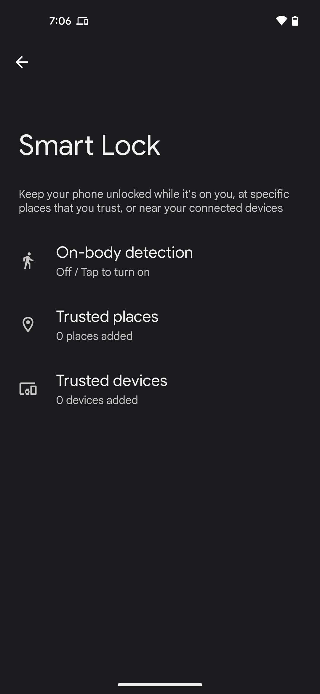 Set up Google Smart Lock on Android 4