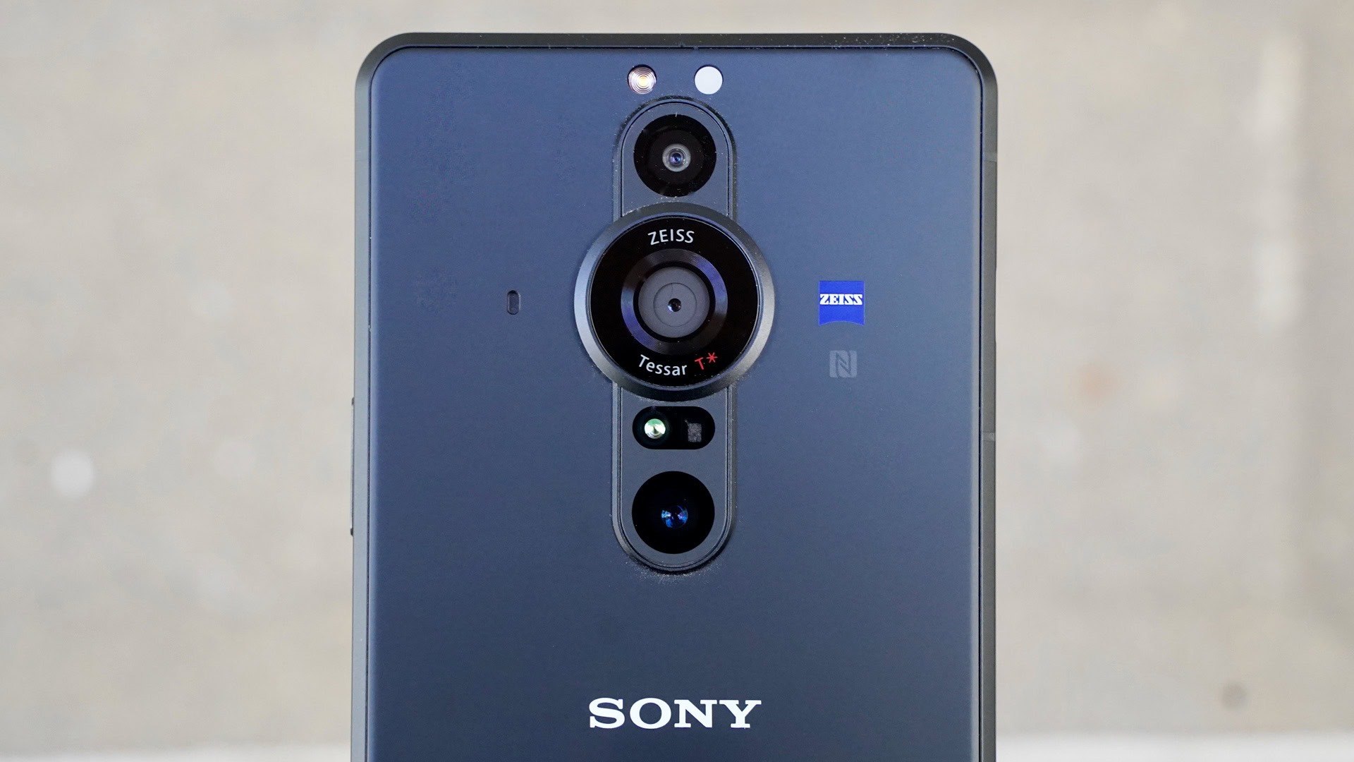 Sony Xperia Pro I camera module closeup