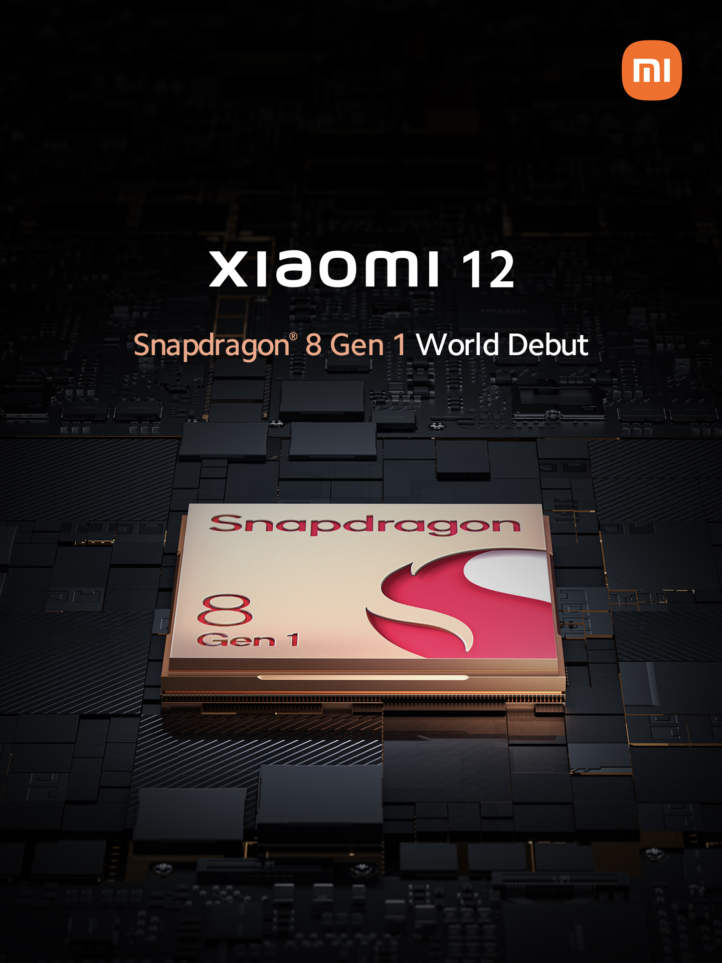 Xiaomi 12 Snapdragon 8 Gen 1 world debut