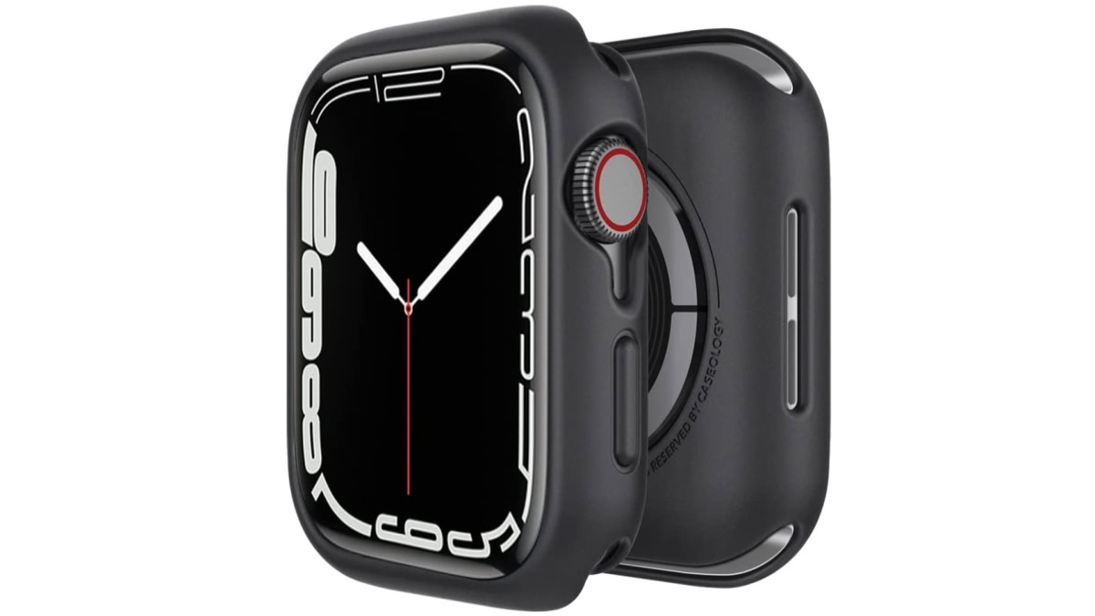 caseology nero apple watch series 7 case