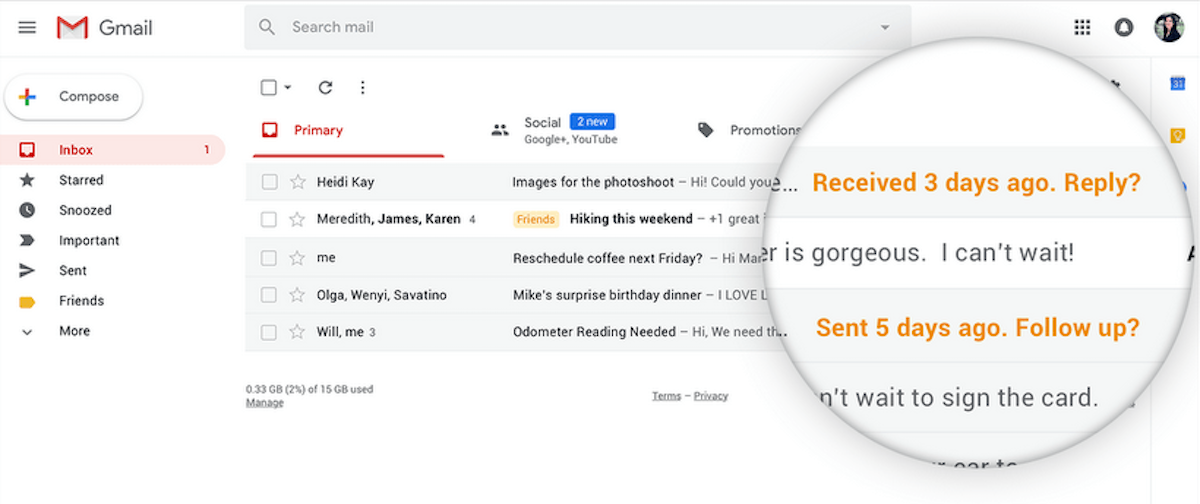 Message Reminders/Email Nudges in the Outlook Web App - KB