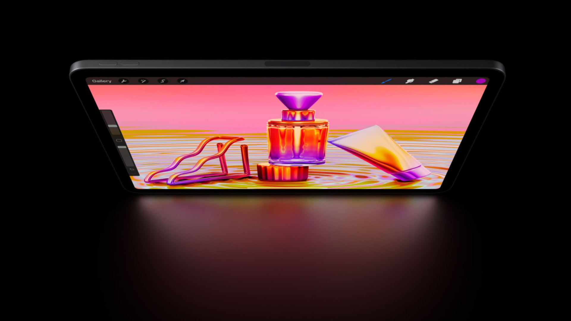 An 11-inch iPad Pro (2021).