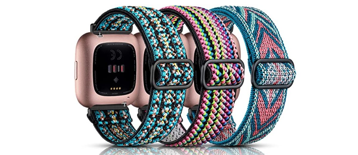 maledan elastic bands fitbit versa 2 bands