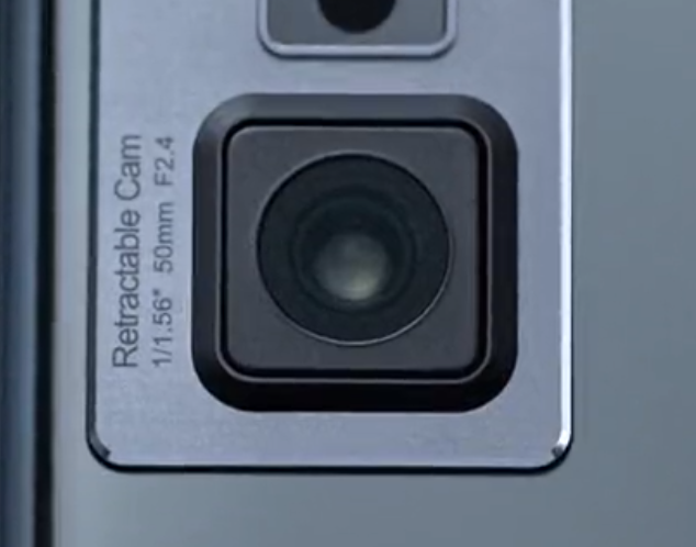 oppo retractable camera text