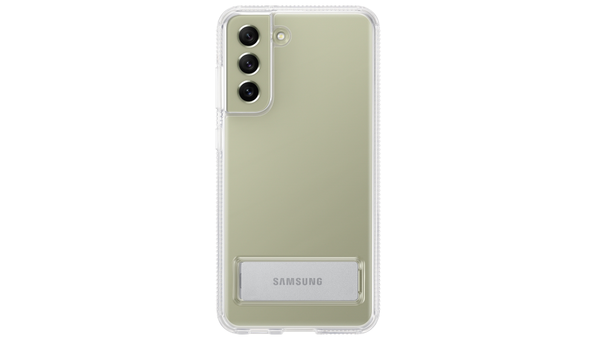 samsung galaxy s21 fe clear stand case