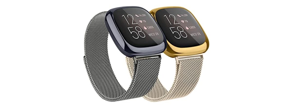 tobfit metal bands fitbit versa 2 bands