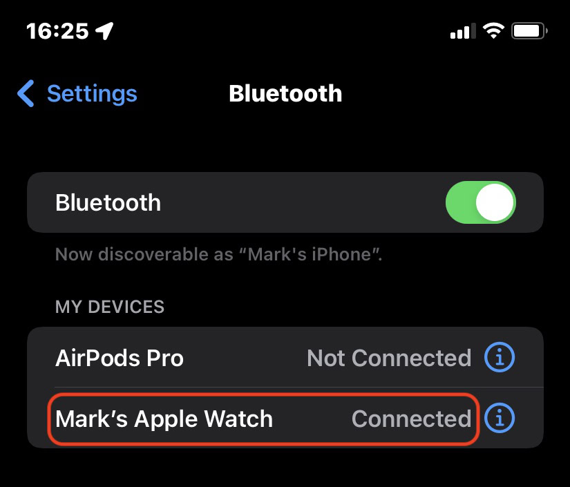 ios bluetooth