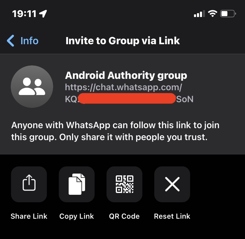 whatsapp mobile group link
