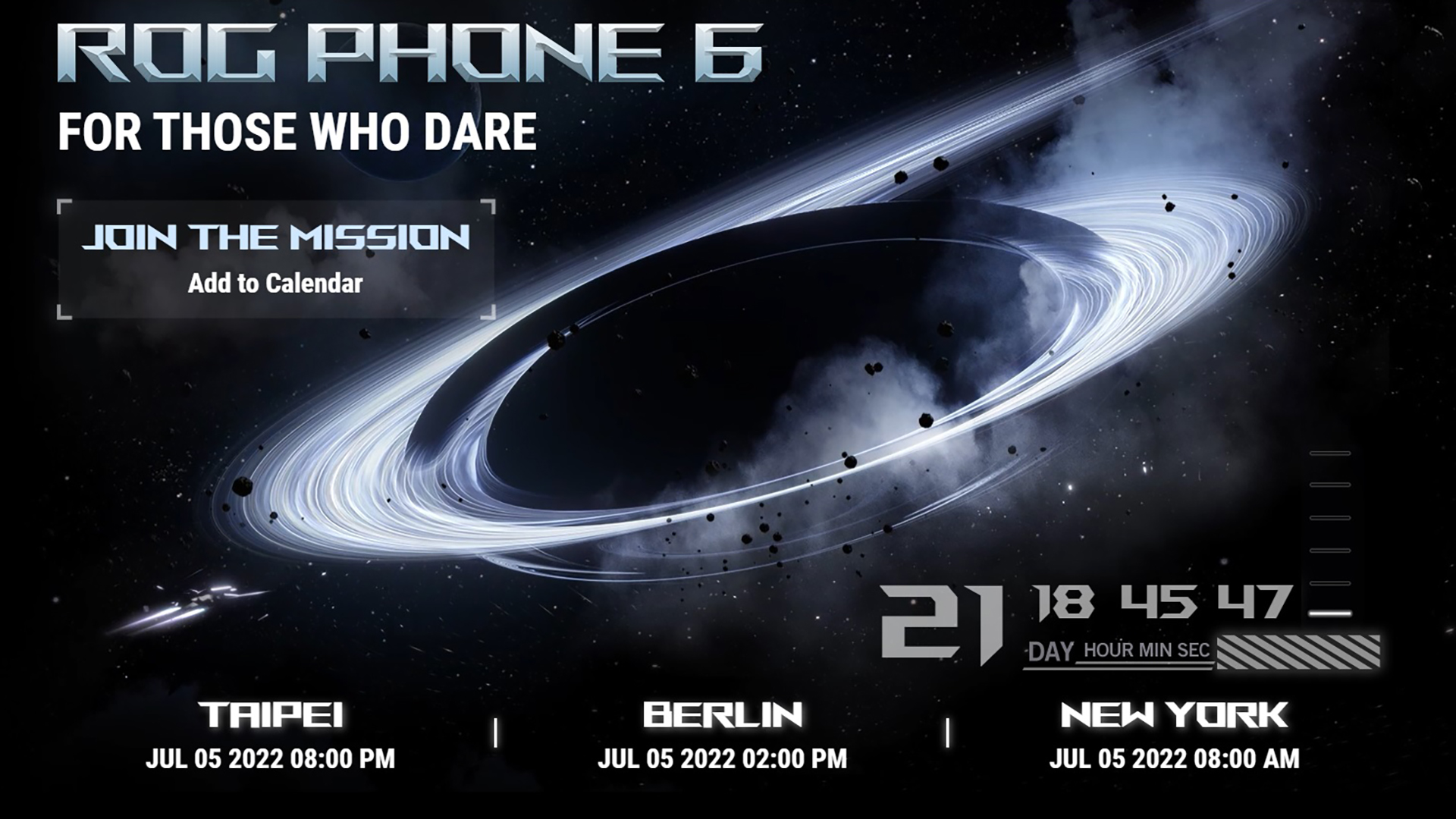 Asus ROG Phone 6 Release Date