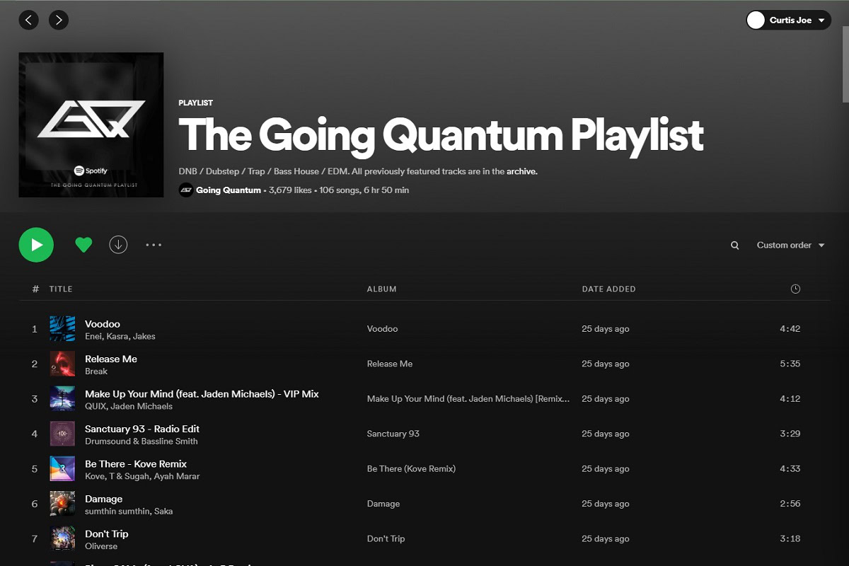 Duplicate Spotify Playlist Desktop 1