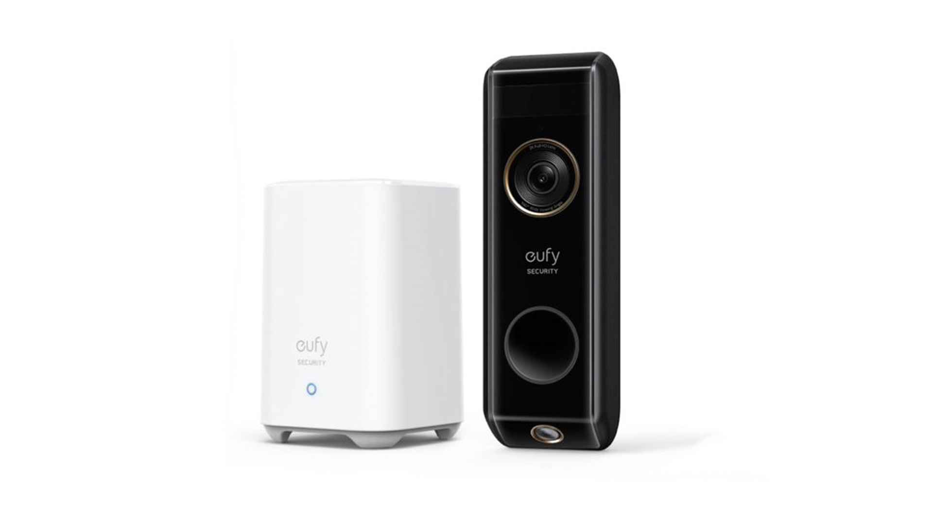 The Eufy Security Video Doorbell Dual and its HomeBase 2 hub
