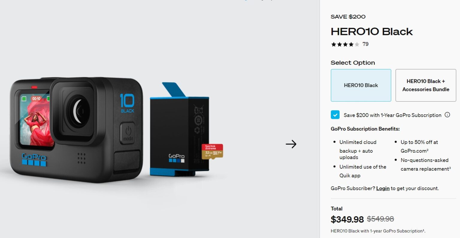Deal: Save $200 on the GoPro Hero 10 Black - Android Authority