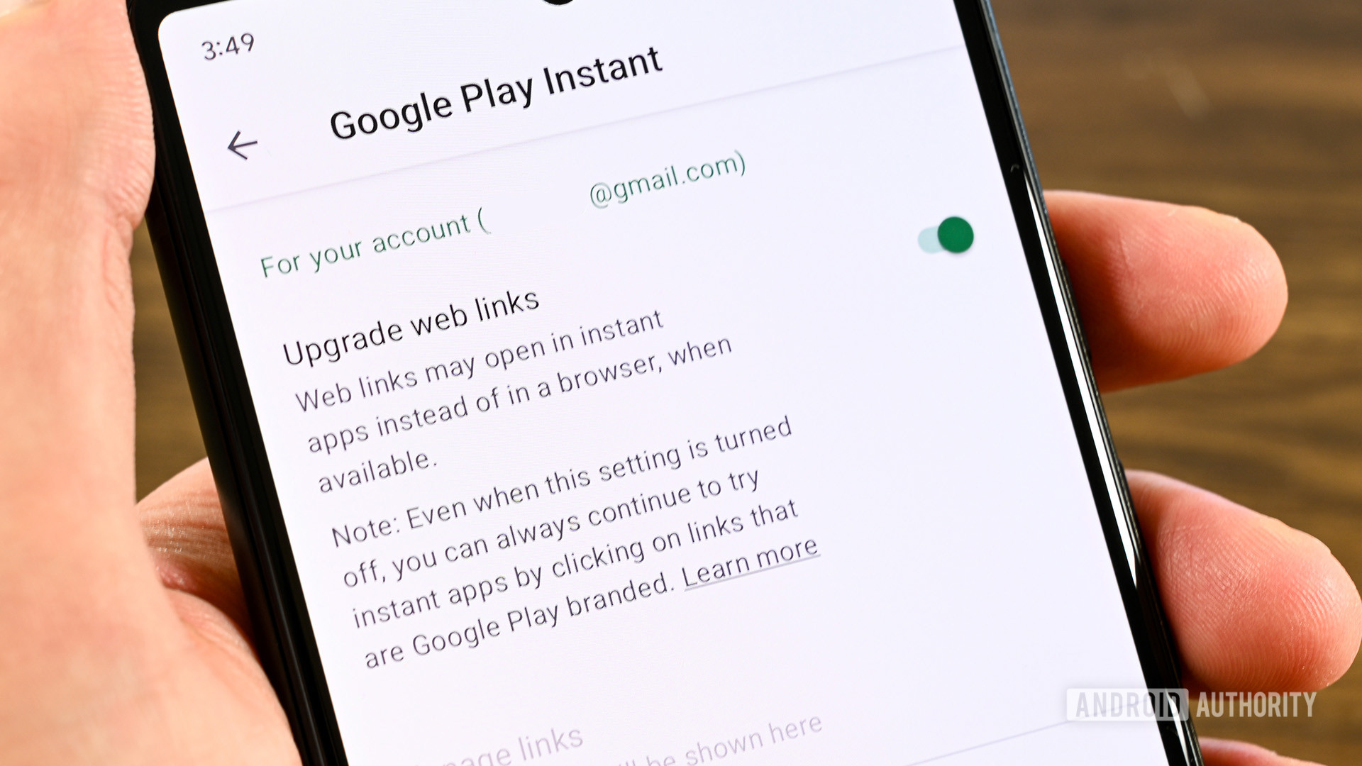 Google Play Instant Apps