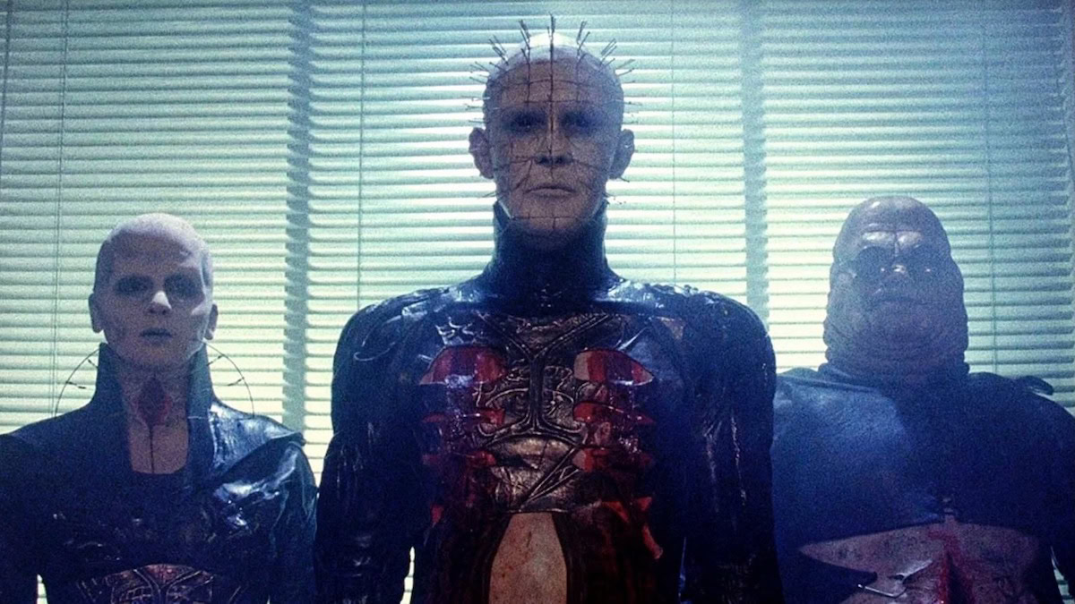 Three cenobites in Hellraiser